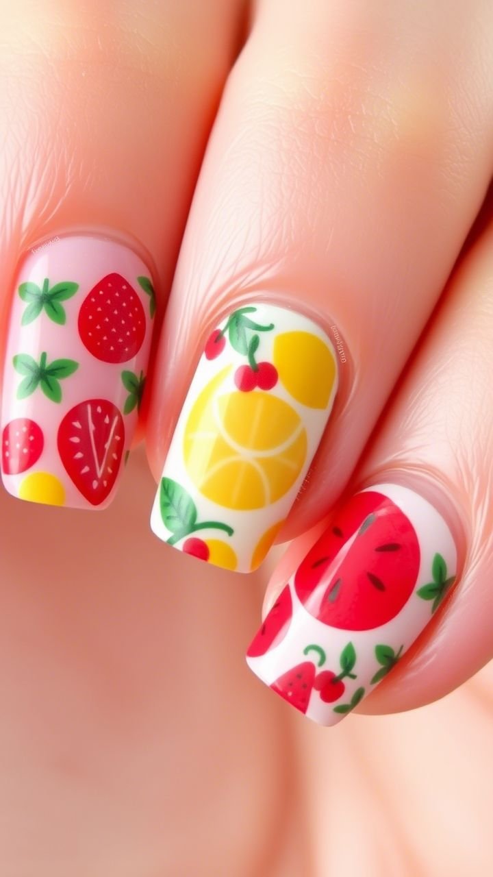 Micro Fruit Nails: The Juiciest Beauty Trend of Summer Now